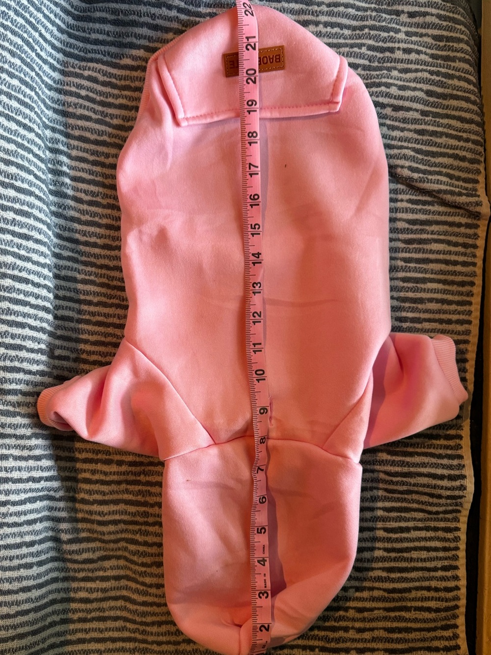 2 Small Dog Hoodies Pink & Purple